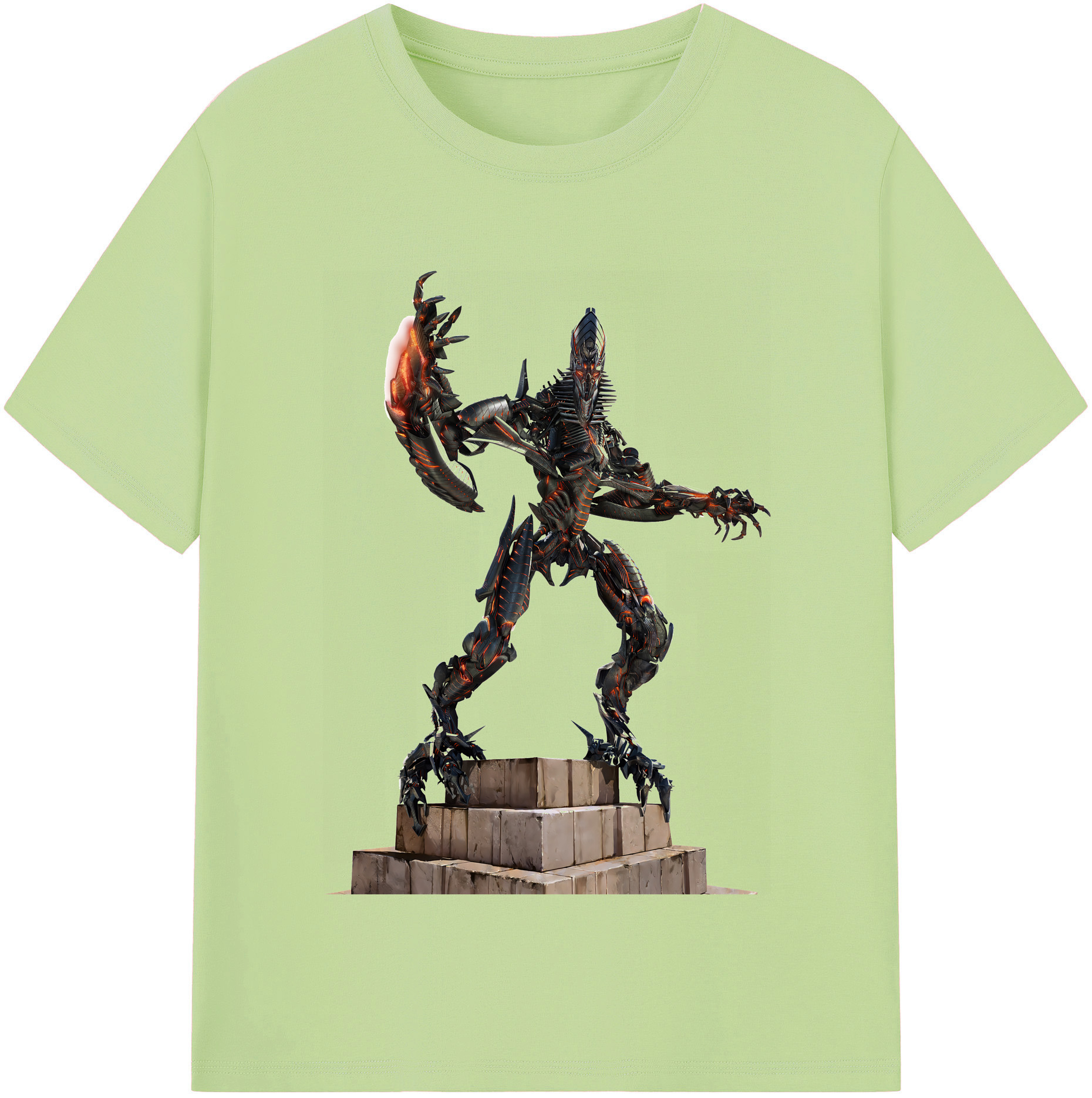 （画像用） Transformers トランスフォーマー 綿100％半袖Tシャツ（フロントプリント）